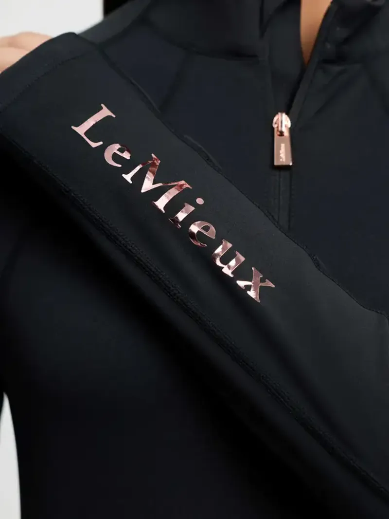 LeMieux Young Rider Sparkle Base Layer - Black-4