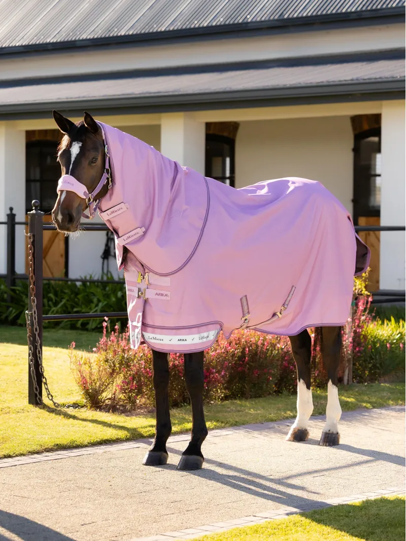LeMieux Arika Ripstop 0g Turnout Rug - Fondant-1