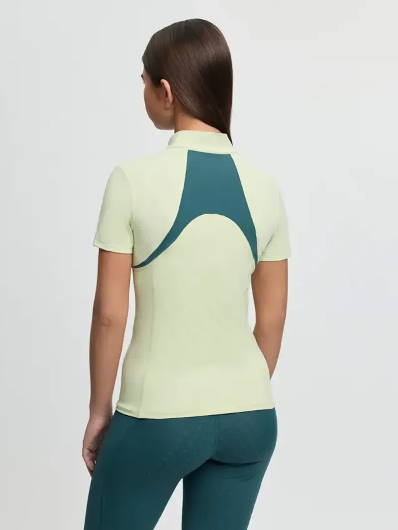 LeMieux Young Rider Mia Mesh Base Layer - Macaron-1