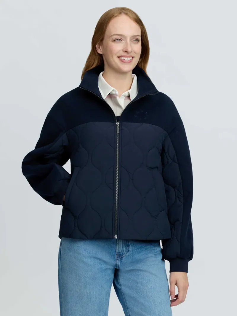 LeMieux Chloe Bomber Jacket - Navy
