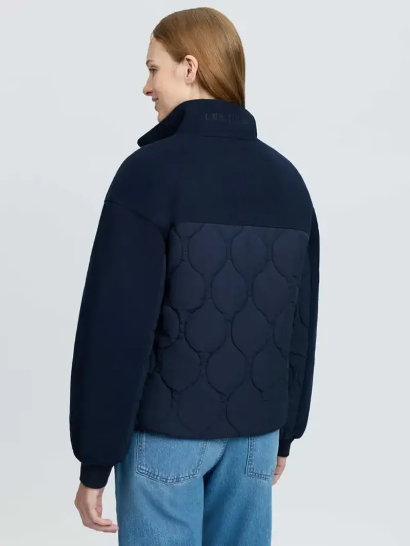 LeMieux Chloe Bomber Jacket - Navy-1