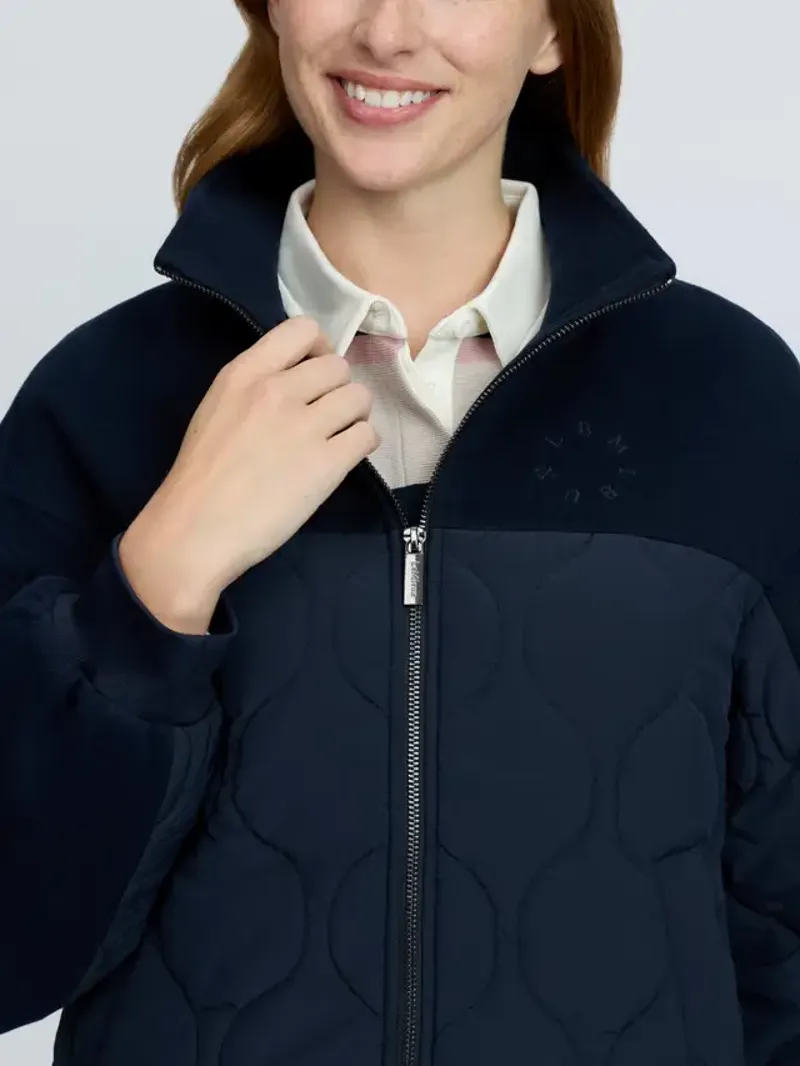LeMieux Chloe Bomber Jacket - Navy-2