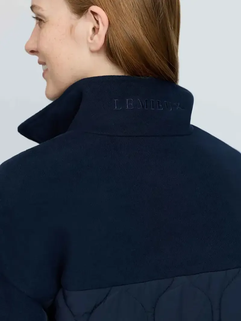 LeMieux Chloe Bomber Jacket - Navy-3