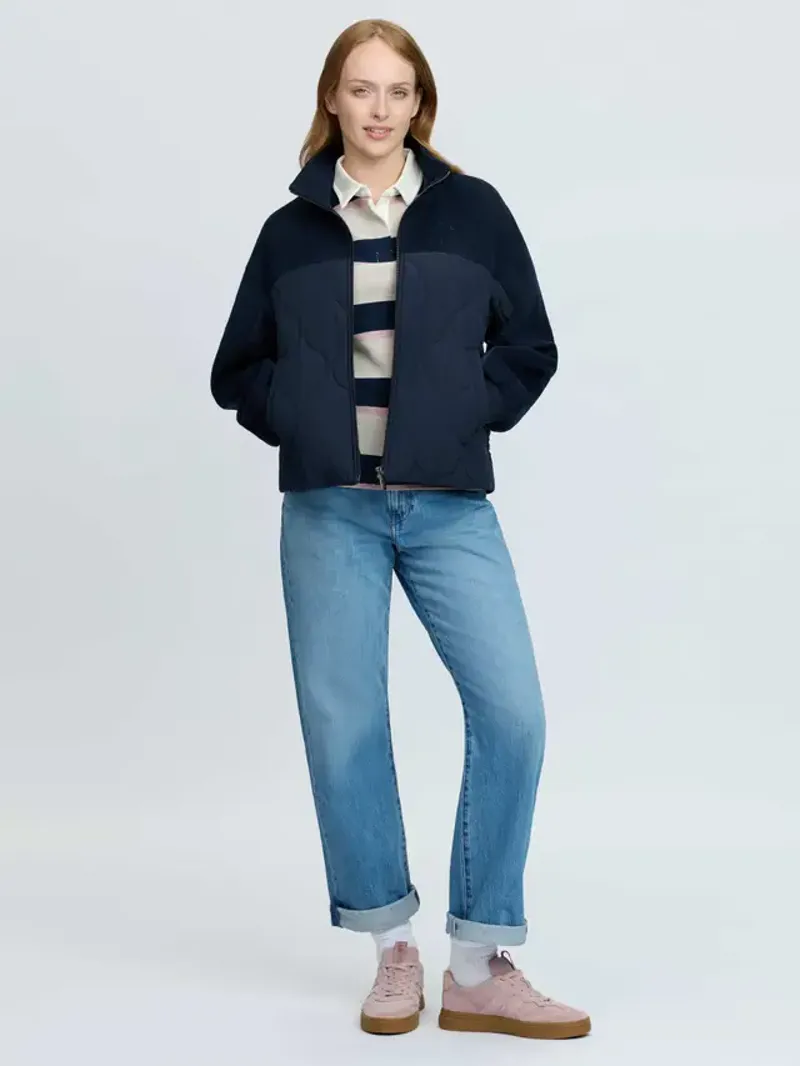 LeMieux Chloe Bomber Jacket - Navy-4