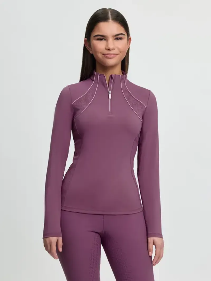 LeMieux Young Rider Airflow Base Layer - Mallow
