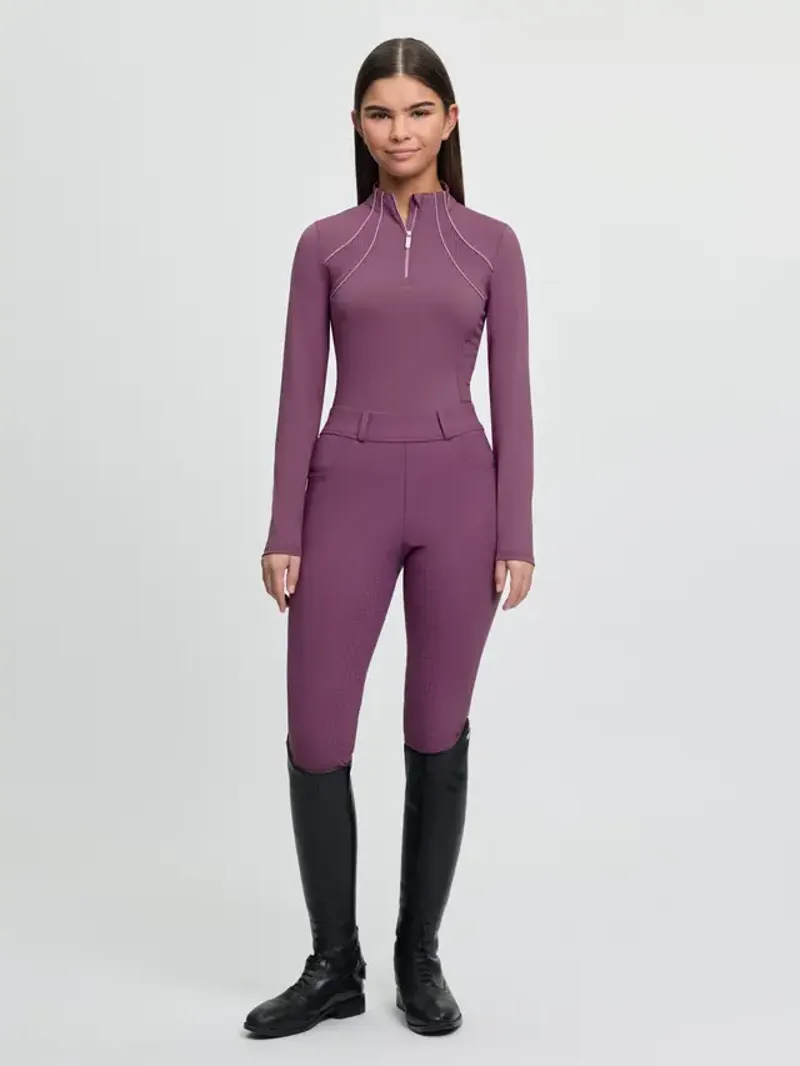 LeMieux Young Rider Airflow Base Layer - Mallow-5