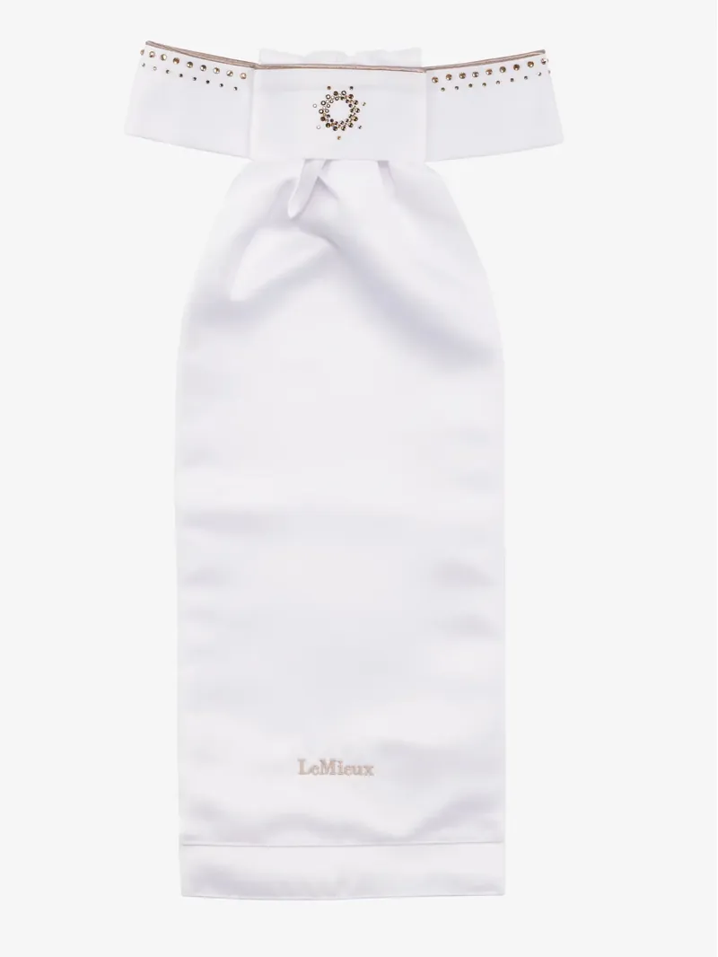 LeMieux Brilliance Stock - White/Espresso