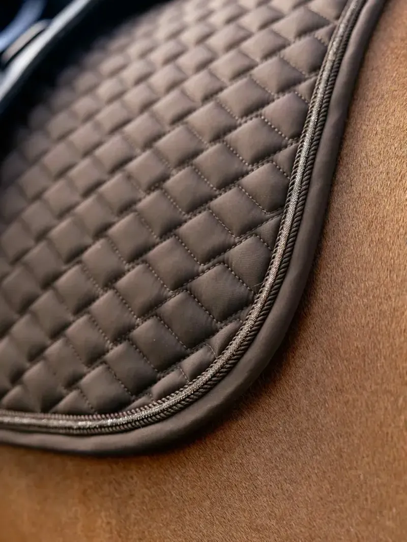 LeMieux Brilliance Dressage Square - Espresso Large-1