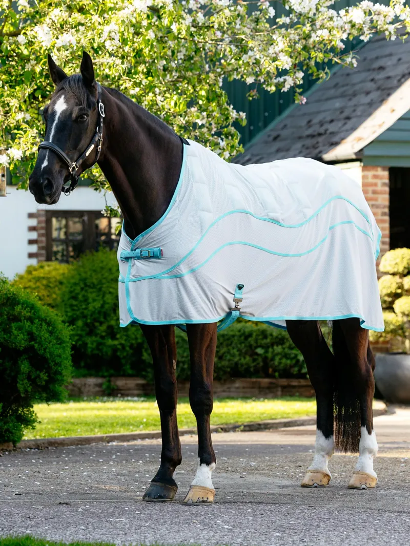 LeMieux Crystal Cooler Rug - Grey - Medium-3