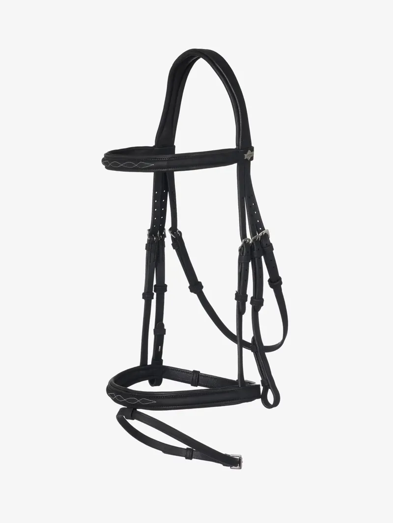 LeMieux Arika Classique Flash Bridle - Black-1