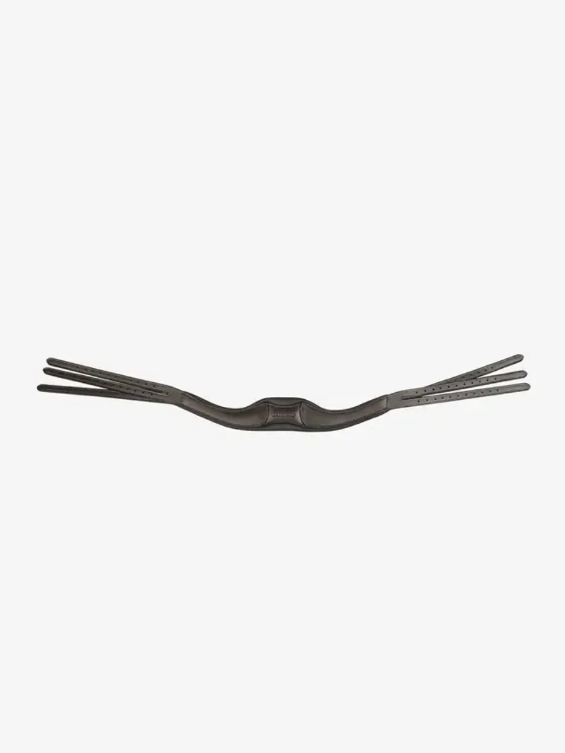 LeMieux Arika Anatomic Headpiece - Brown/Silver