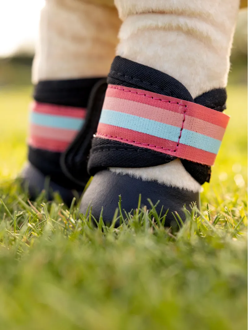 LeMieux Harlow Toy Pony Grafter Boots - Coral Crush-1