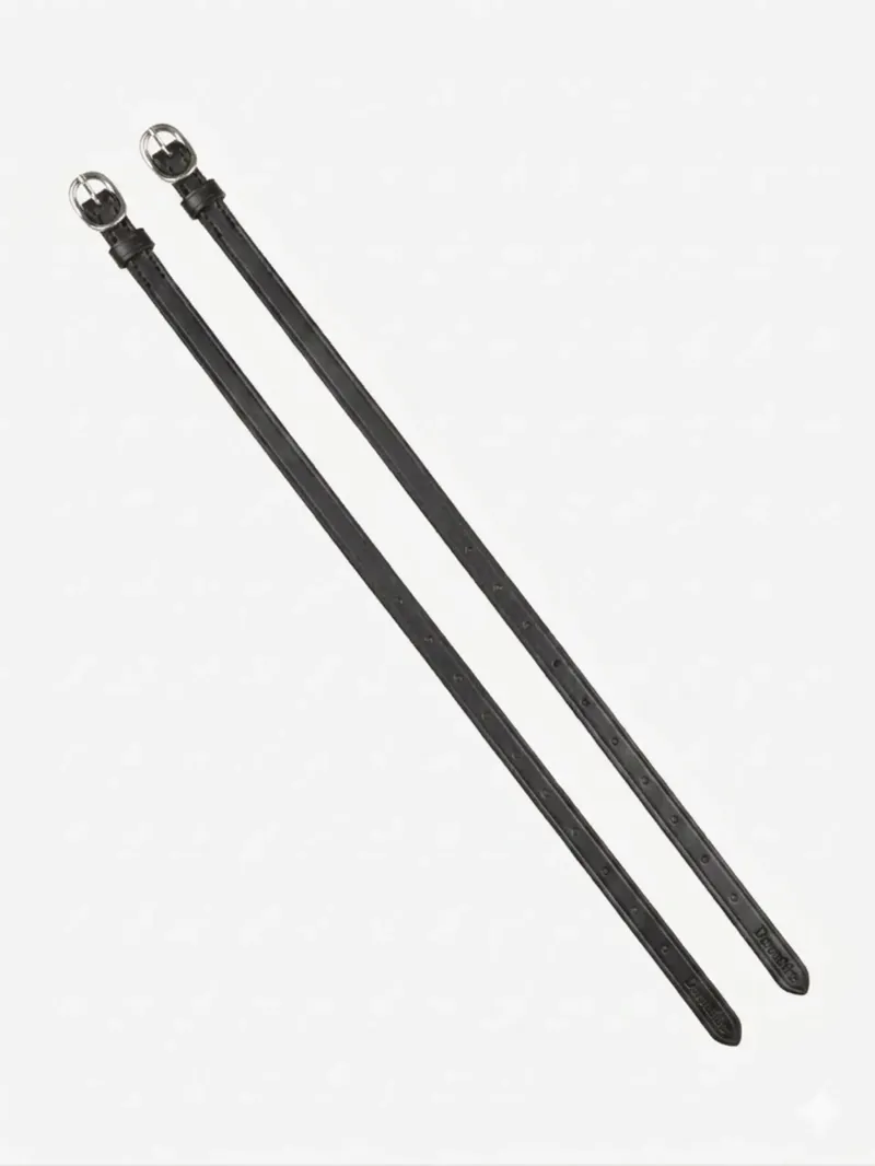 LeMieux Leather Spur Strap - Black-1
