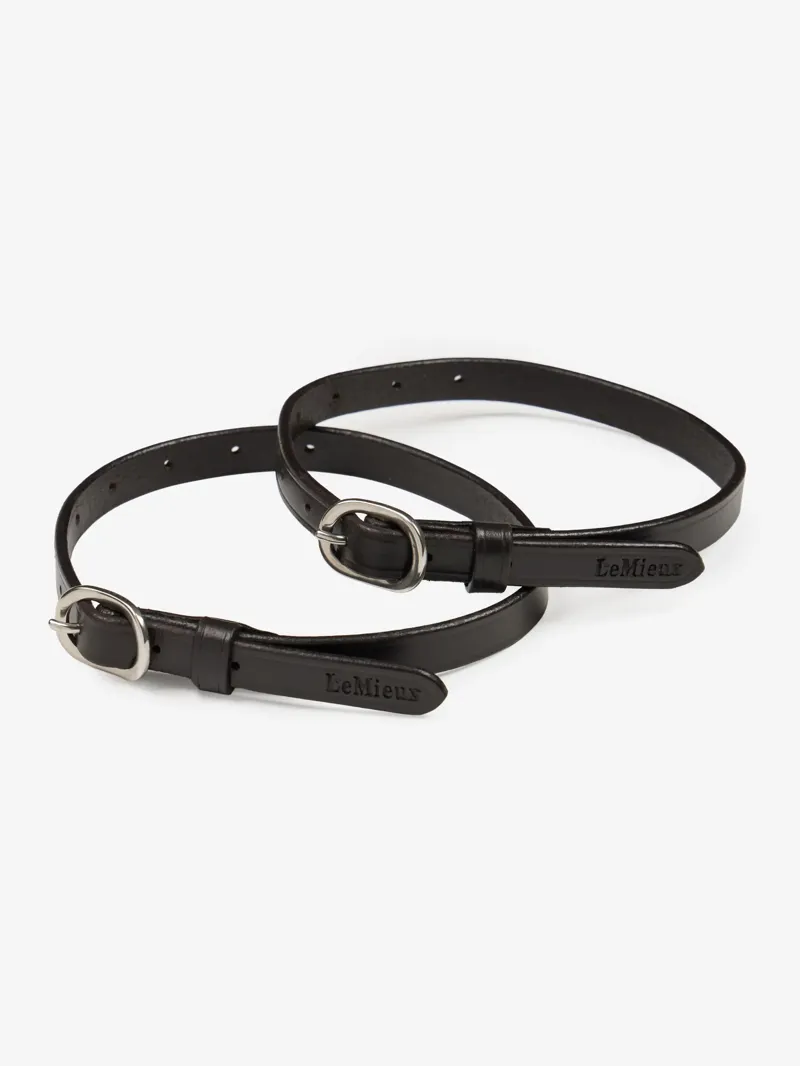 LeMieux Leather Spur Strap - Black