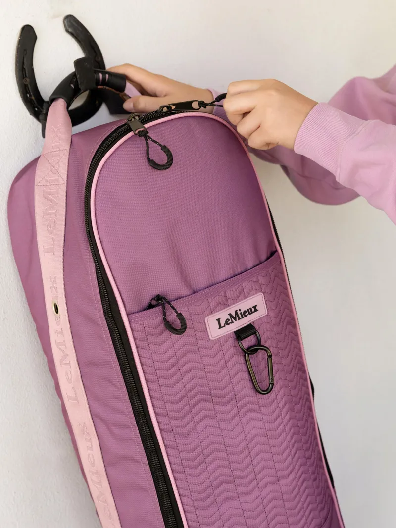 LeMieux Anatomical Bridle Bag - Mallow-1