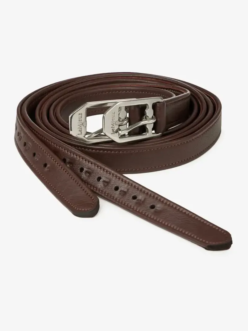 LeMieux Arika Stirrup Leather - Havana