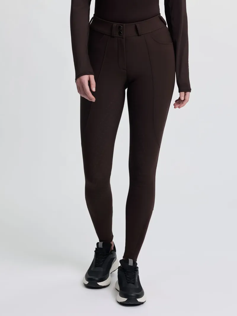 LeMieux Brilliance Full Seat Breeches - Espresso-2