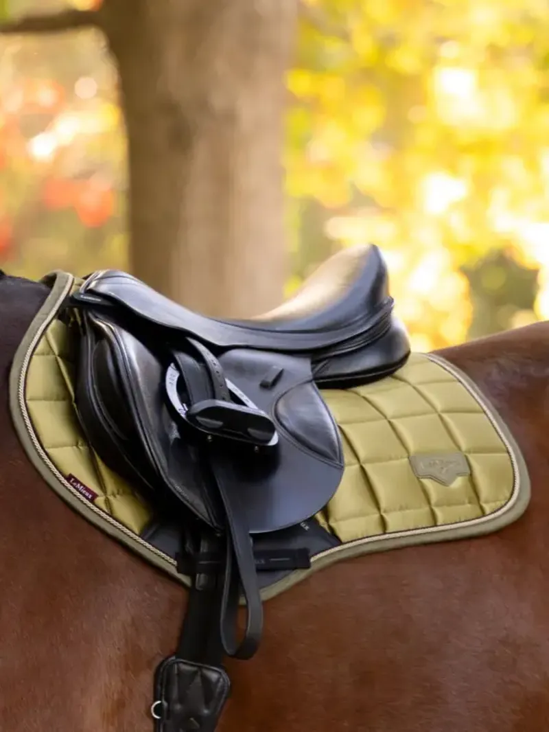 LeMieux Loire Classic Close Contact Square - Gooseberry Large-3