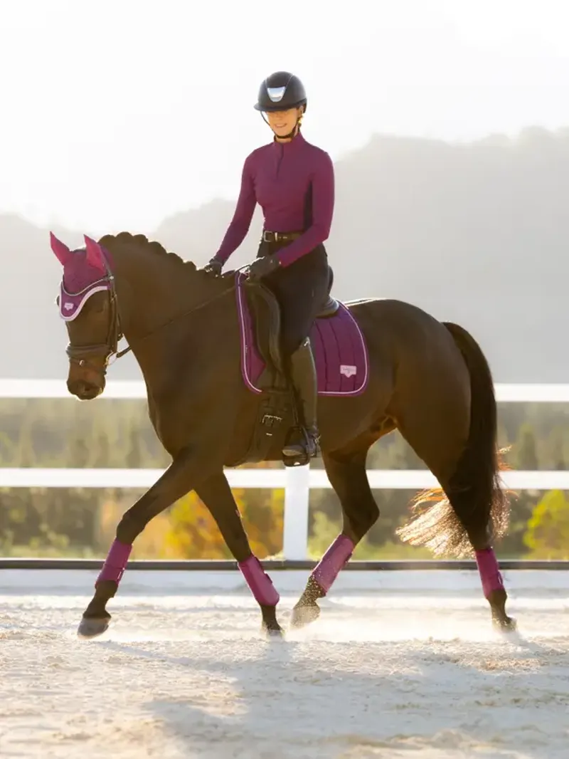LeMieux Loire Classic Dressage Square - Blackberry Large-2