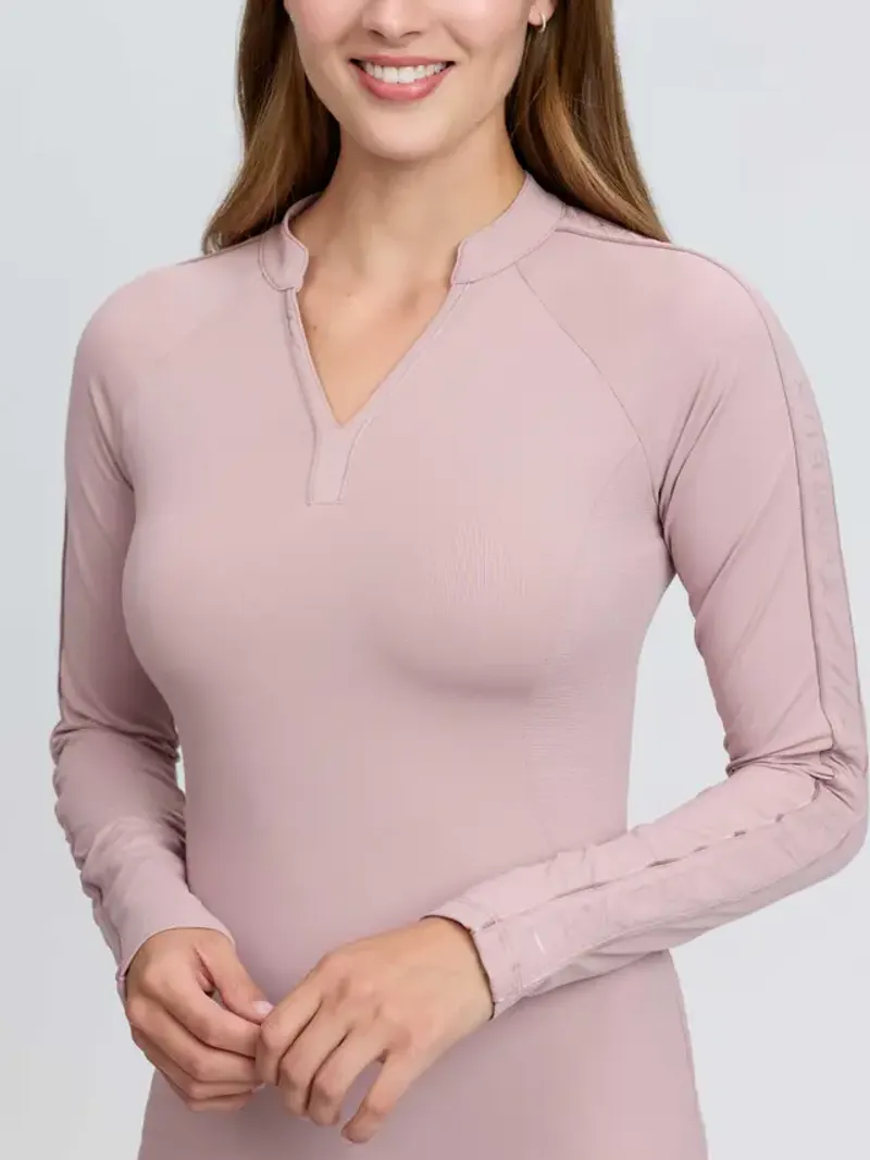 LeMieux Lisa Long Sleeve Base Layer - Wild Rose-3