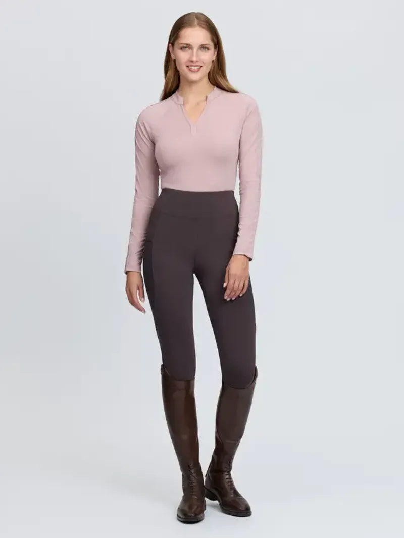 LeMieux Lisa Long Sleeve Base Layer - Wild Rose-4