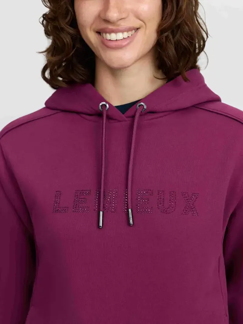 LeMieux Eden Sparkle Hoodie - Blackberry-3