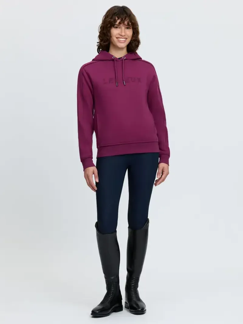 LeMieux Eden Sparkle Hoodie - Blackberry-2