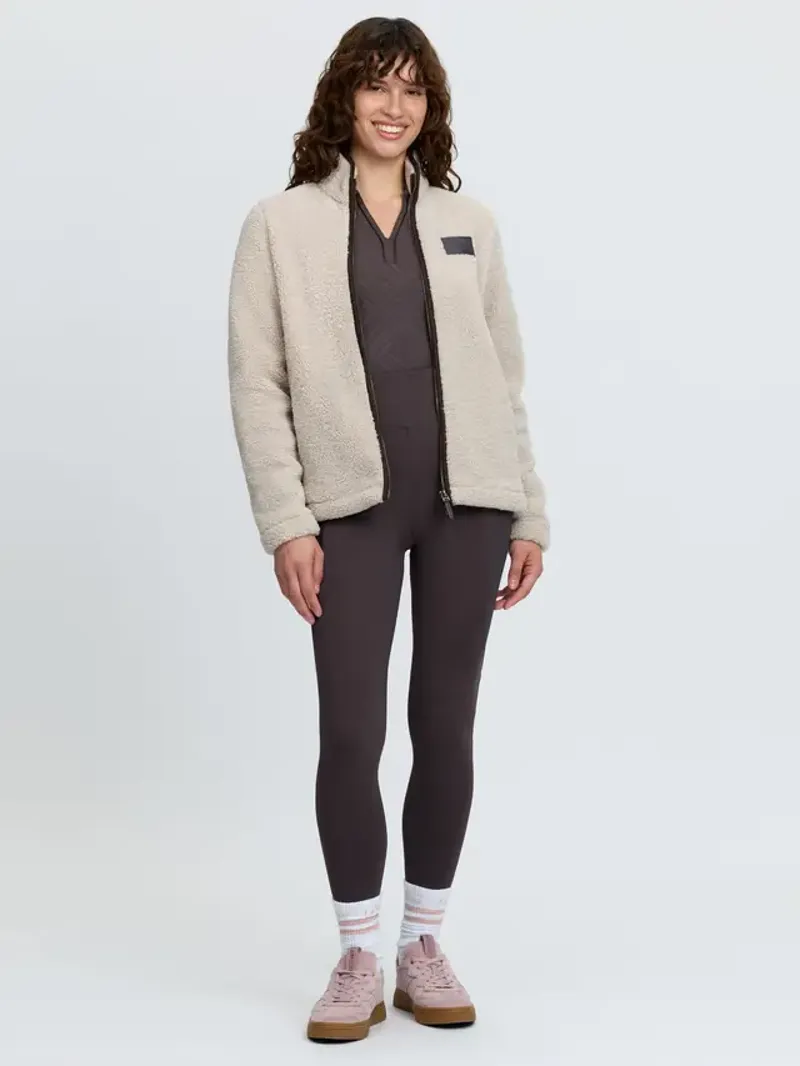 LeMieux Heritage Borg Zip Through Jacket - Stone-6