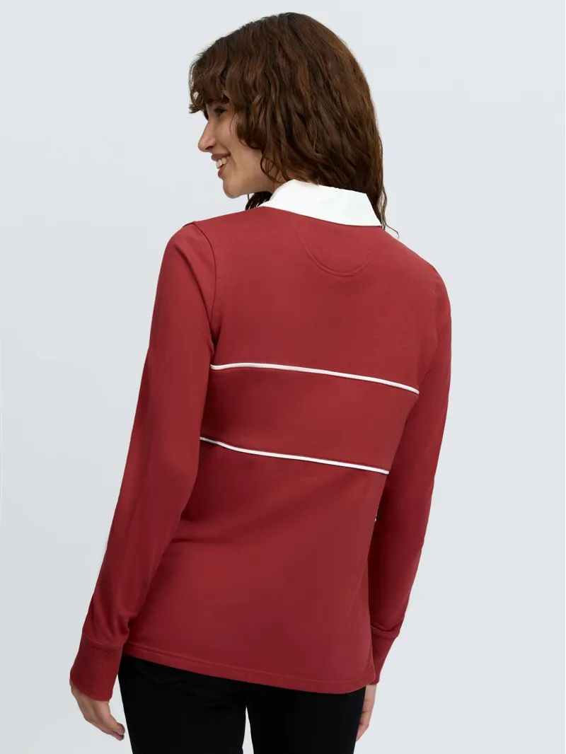 LeMieux Rochelle Rugby Shirt - Russet-1