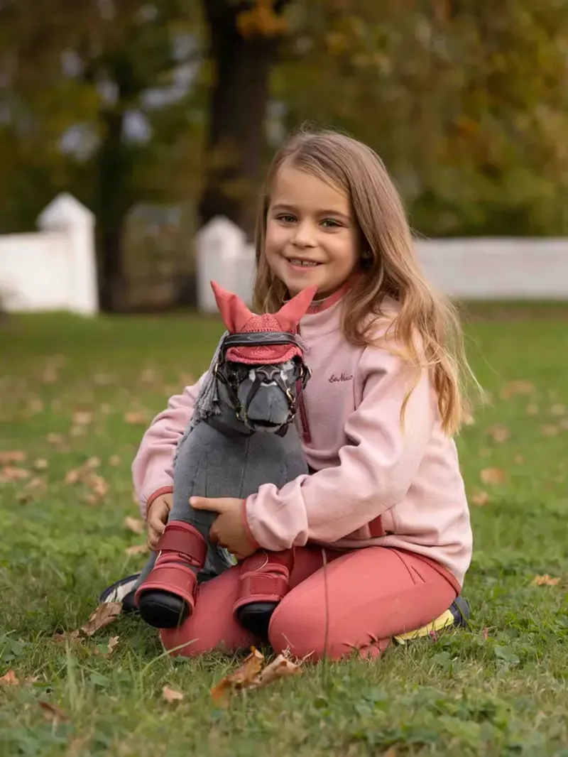 LeMieux Toy Pony Fly Hood - Spiced Earth-1