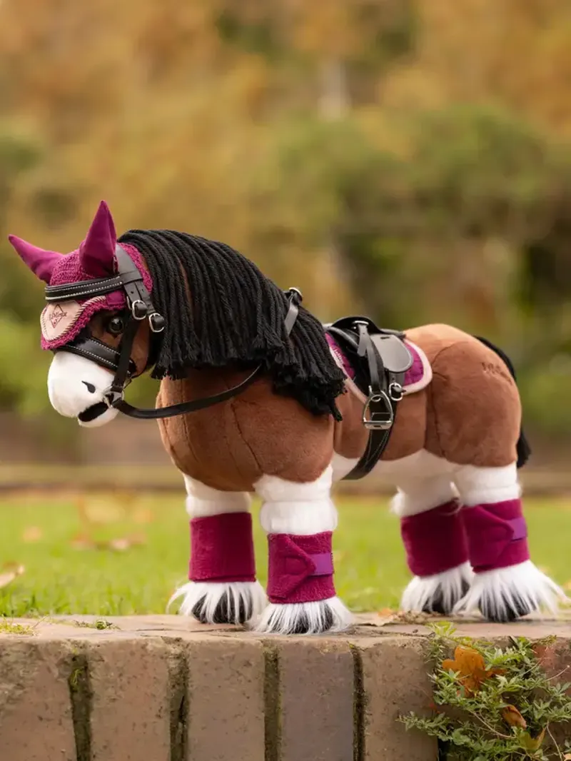 LeMieux Toy Pony Pad - Blackberry-1