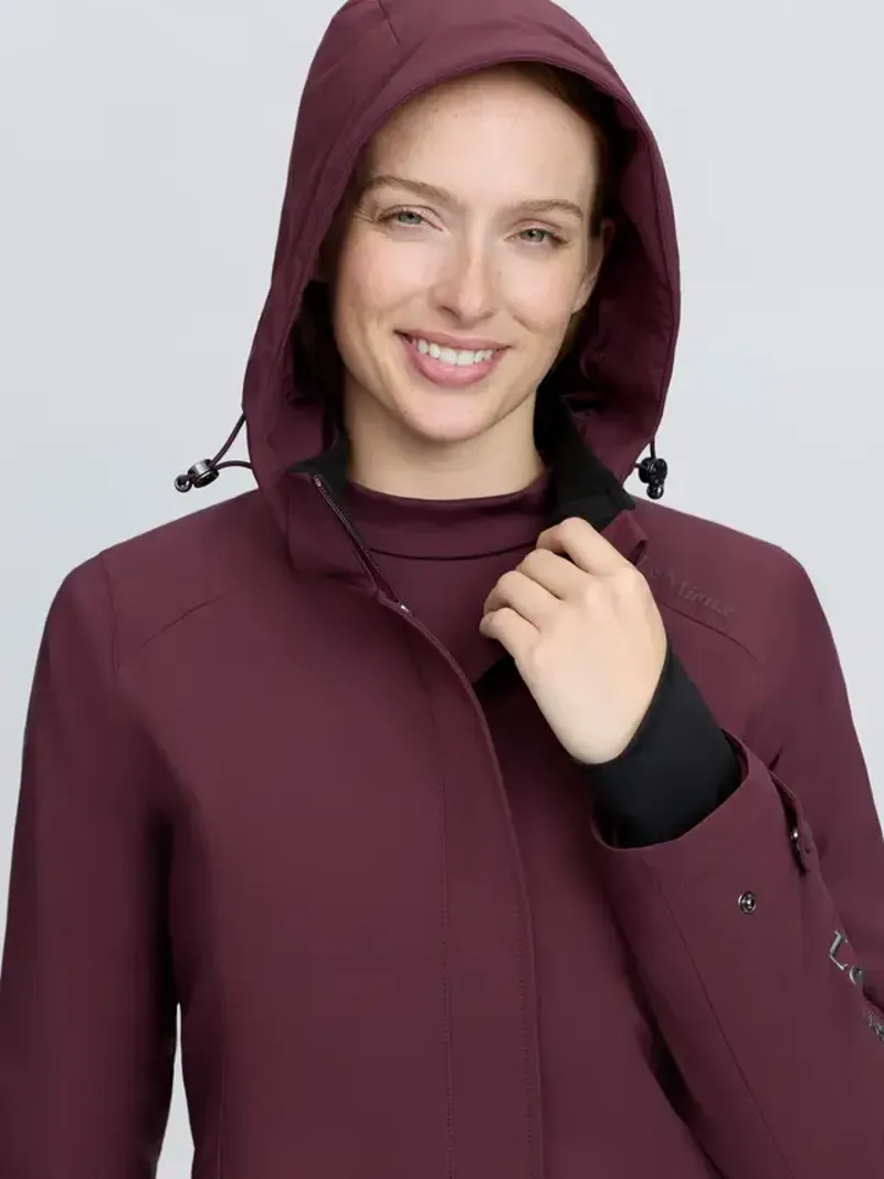LeMieux Erin Waterproof Padded Coat - Bramble-3
