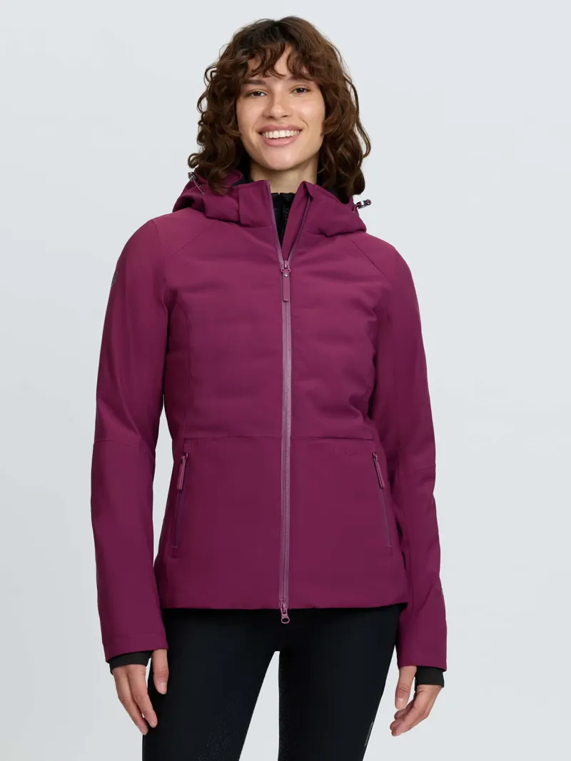 LeMieux Brooke 3 in 1 Waterproof Hybrid Jacket - Blackberry