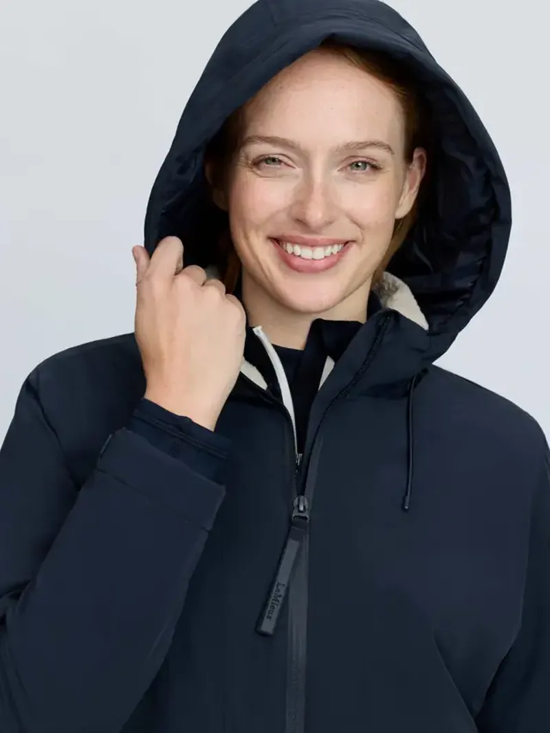 LeMieux Phoebe Half Zip Waterproof Anorak - Navy-3
