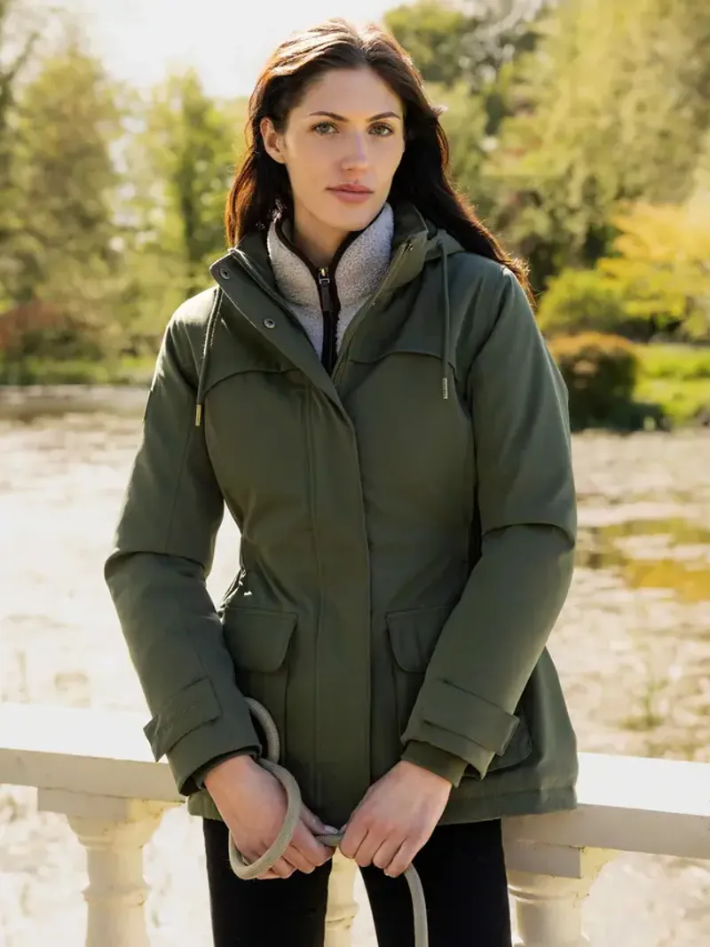 LeMieux Heritage Beatrice Waterproof Coat - Olive