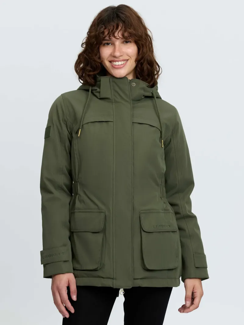 LeMieux Heritage Beatrice Waterproof Coat - Olive-1