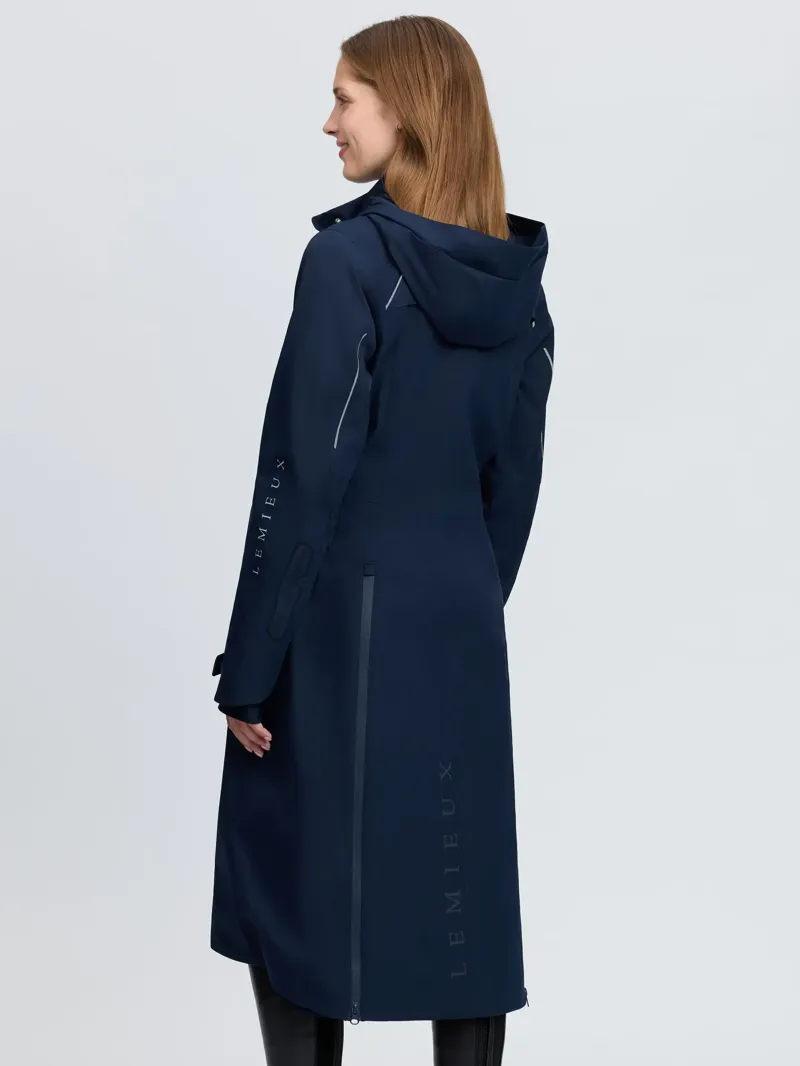 LeMieux Stormwear Performance Riding Coat - Navy-2
