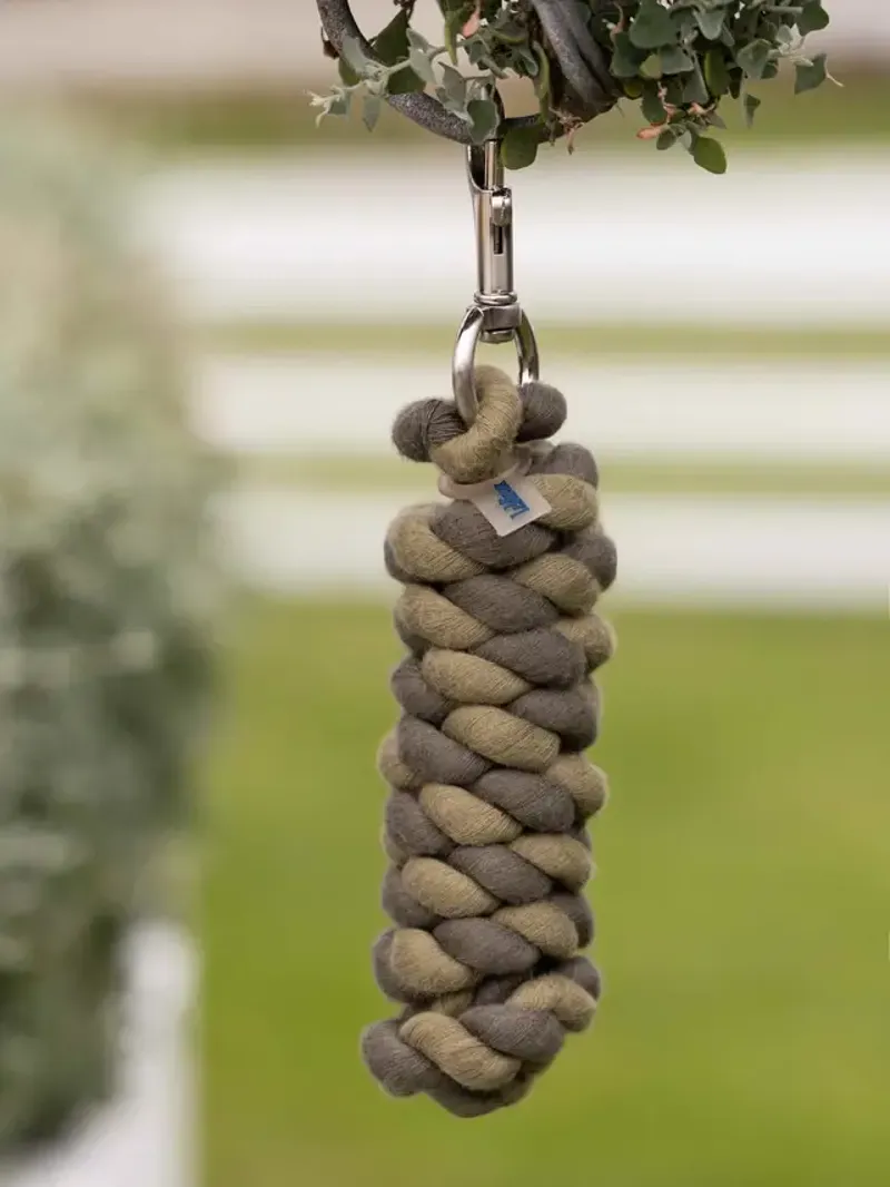 LeMieux Polycotton Leadrope - Gooseberry/Willow-1