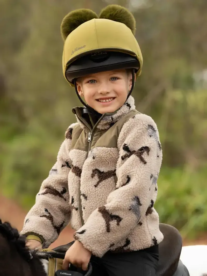 LeMieux Mini Theo Pony Fleece - Willow Green-1