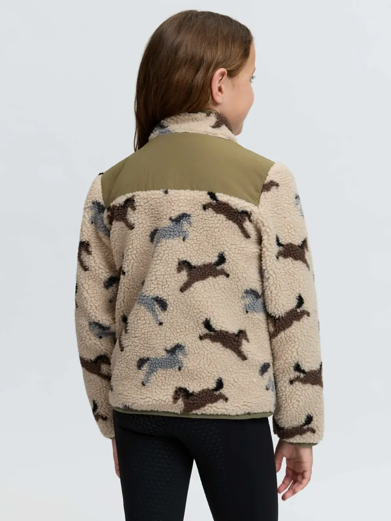 LeMieux Mini Theo Pony Fleece - Willow Green-2