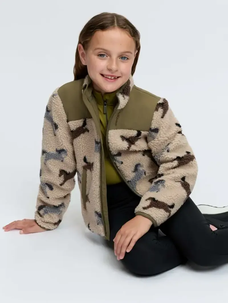 LeMieux Mini Theo Pony Fleece - Willow Green-3