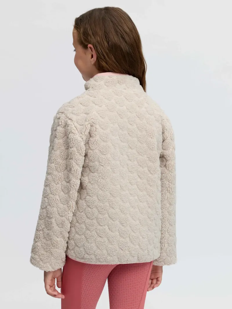 LeMieux Mini Thora Heart Fleece - Stone-2