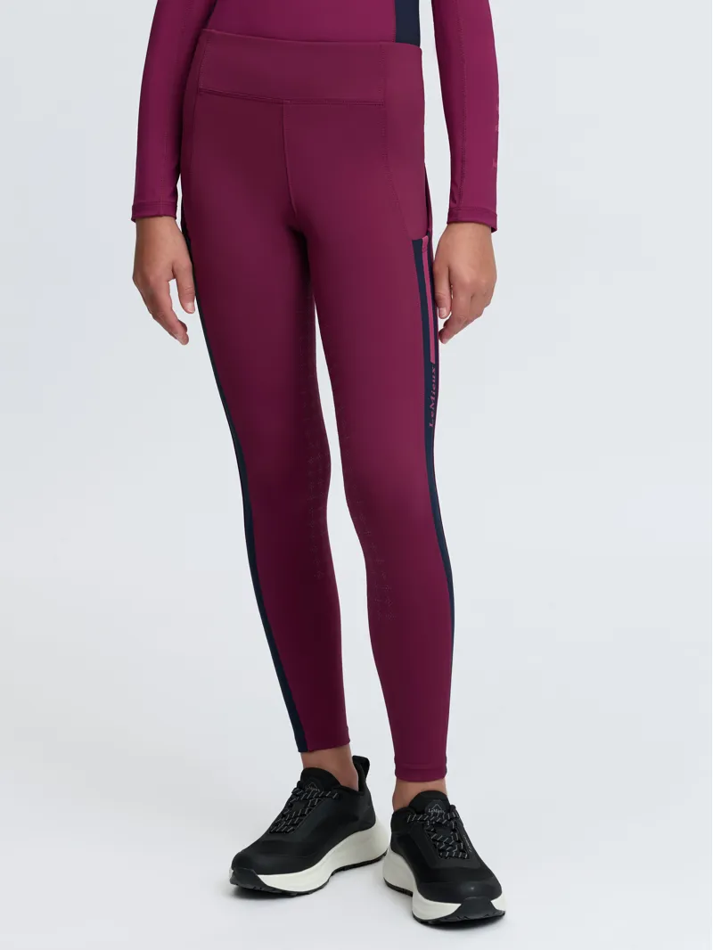 LeMieux Young Rider Orla Pull Ons - Blackberry