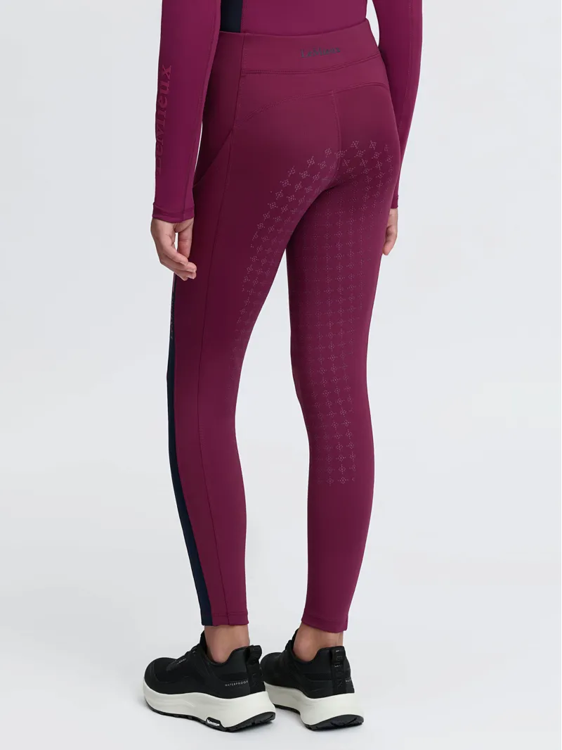 LeMieux Young Rider Orla Pull Ons - Blackberry-1