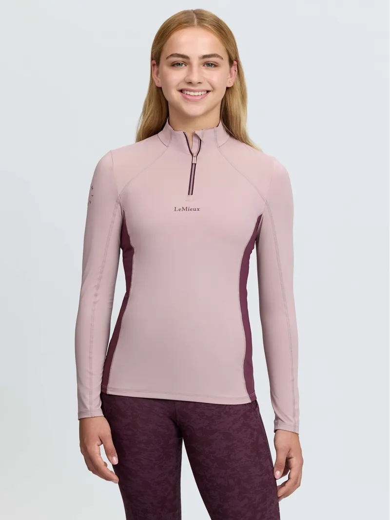 LeMieux Young Rider Classique Base Layer - Wild Rose