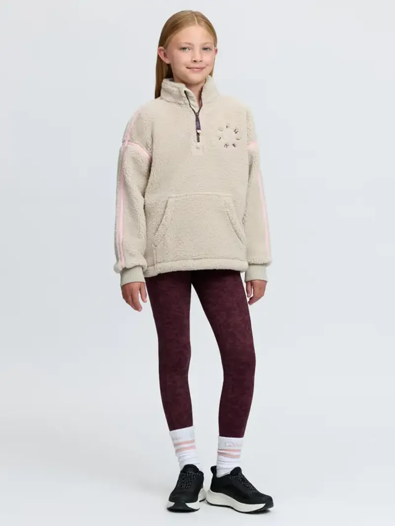 LeMieux Young Rider Jody Teddy Fleece - Stone-3