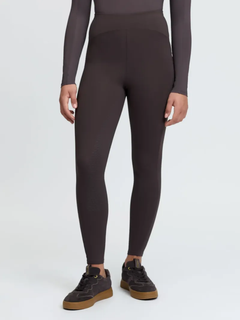 LeMieux Young Rider Nell Brushed Pull Ons - Cocoa