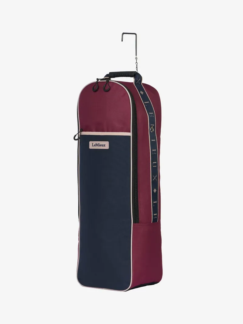 LeMieux Anatomical Bridle Bag - Blackberry-1