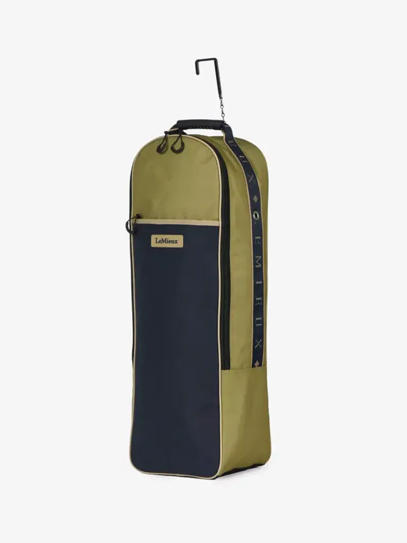 LeMieux Anatomical Bridle Bag - Gooseberry-1