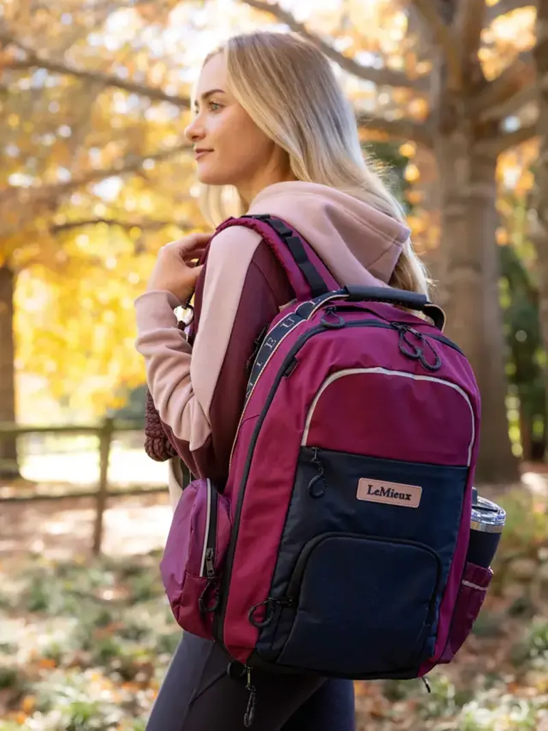 LeMieux Pro Rucksack - Blackberry-2
